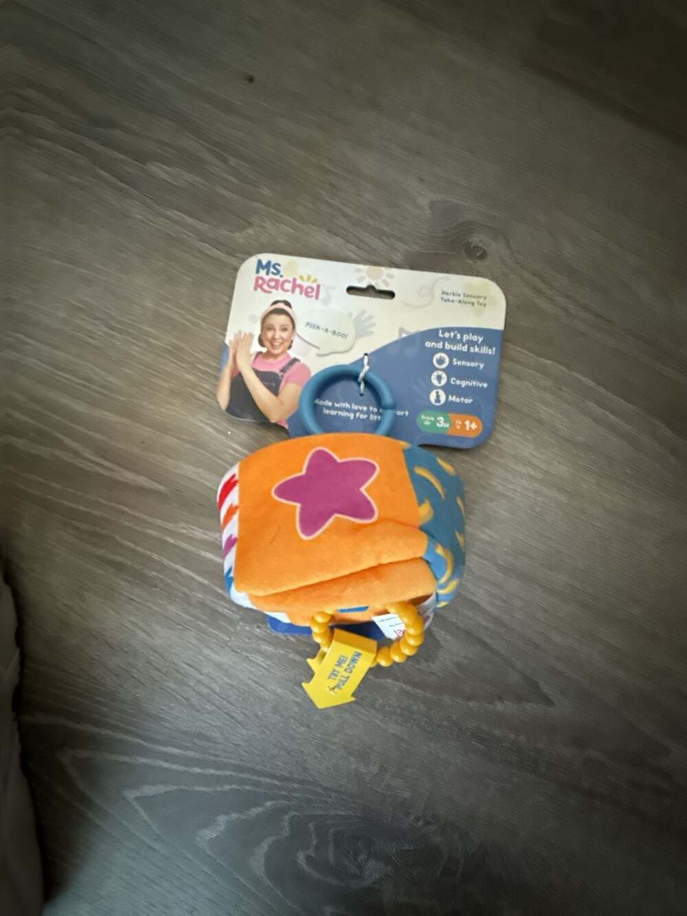Ms. Rachel Herbie Sensory Take-Along Toy